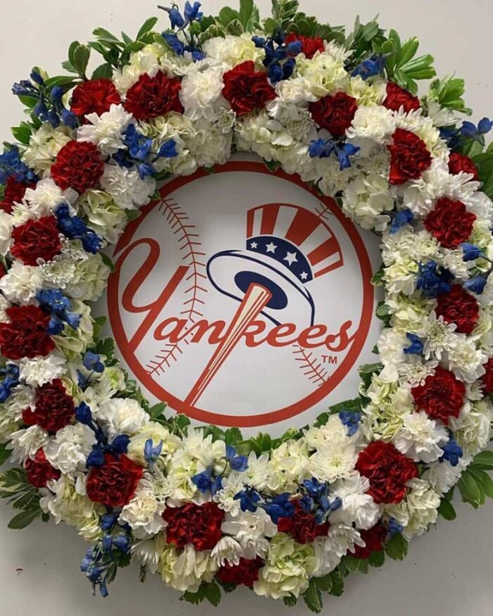 Custom Sports Wreath