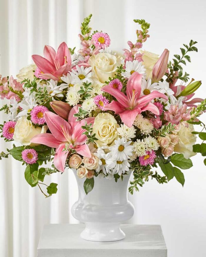 Pink Garden Basket