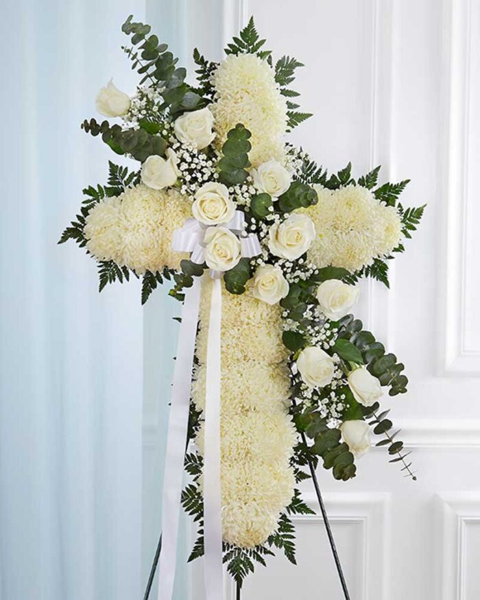 White Cross Spray